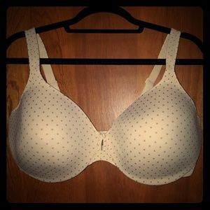 Cream bra